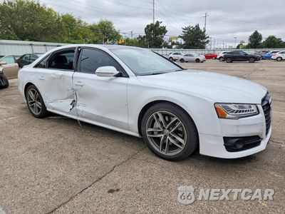 Czwarte zdjęcie samochodu z boku: 2017 AUDI A8 L QUATTRO VIN:WAU44AFD2HN018114 - miniatura