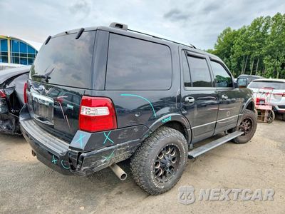 Trzecie zdjęcie samochodu z tyłu: 2013 FORD EXPEDITION LIMITED VIN:1FMJU2A55DEF55688 - miniatura