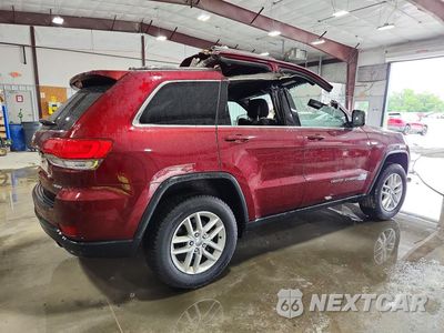 Trzecie zdjęcie samochodu z tyłu: 2018 JEEP GRAND CHEROKEE LAREDO VIN:1C4RJFAGXJC349105 - miniatura