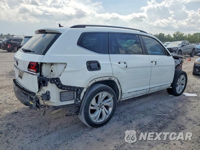 Trzecie zdjęcie samochodu z tyłu: 2021 VOLKSWAGEN ATLAS SE VIN:1V2JR2CA4MC604213 - miniatura