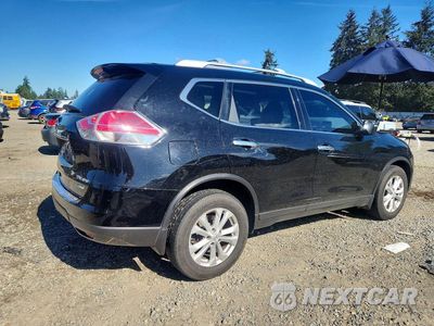 Trzecie zdjęcie samochodu z tyłu: 2014 NISSAN ROGUE SV VIN:5N1AT2MV3EC861932 - miniatura