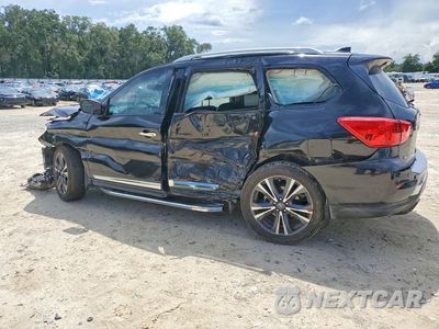 Drugie zdjęcie samochodu z przodu: 2019 NISSAN PATHFINDER PLATINUM VIN:5N1DR2MN0KC644748 - miniatura
