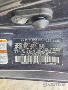 Zdjęcie 12 z 12 samochodu: 2013 SUBARU BRZ 2.0 LIMITED VIN:JF1ZCAC14D2600416 - miniatura