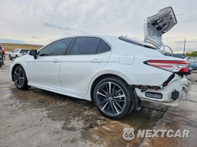 Drugie zdjęcie samochodu z przodu: 2018 TOYOTA CAMRY XSE VIN:4T1B61HK4JU065409 - miniatura
