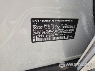 Zdjęcie 14 z 14 samochodu: 2026 BMW X1 XDRIVE28I VIN:WBX73EF00T5558788 - miniatura