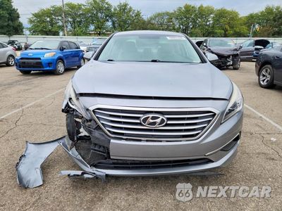Piąte zdjęcie samochodu w środku: 2017 HYUNDAI SONATA ECO VIN:5NPE24AAXHH457198 - miniatura