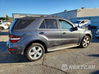 Trzecie zdjęcie samochodu z tyłu: 2010 MERCEDES-BENZ ML 350 VIN:4JGBB5GBXAA575883 - miniatura