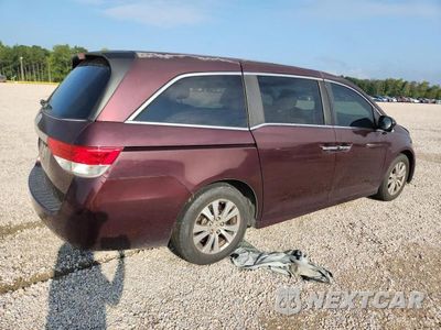 Trzecie zdjęcie samochodu z tyłu: 2014 HONDA ODYSSEY EX VIN:5FNRL5H41EB070697 - miniatura
