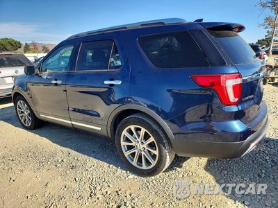 Drugie zdjęcie samochodu z przodu: 2017 FORD EXPLORER LIMITED VIN:1FM5K7FH2HGE00162 - miniatura