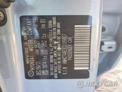 Zdjęcie 12 z 12 samochodu: 2012 HYUNDAI ACCENT GLS VIN:KMHCT4AE3CU189807 - miniatura