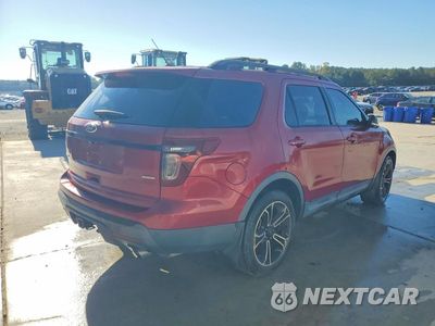 Trzecie zdjęcie samochodu z tyłu: 2015 FORD EXPLORER VIN:1FM5K8GT0FGB38051 - miniatura