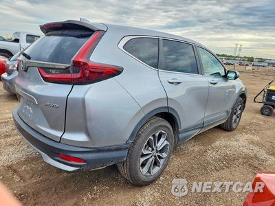 Trzecie zdjęcie samochodu z tyłu: 2022 HONDA CR-V EX VIN:7FARW2H53NE015557 - miniatura