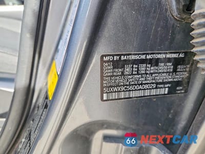 Zdjęcie 13 z 13 samochodu: 2013 BMW X3 XDRIVE28I VIN:5UXWX9C56D0A08029 - miniatura