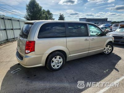 Trzecie zdjęcie samochodu z tyłu: 2013 DODGE GRAND CARAVAN SE VIN:2C4RDGBG7DR622590 - miniatura