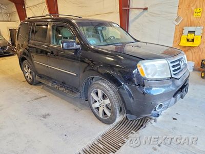 Czwarte zdjęcie samochodu z boku: 2014 HONDA PILOT TOURING VIN:5FNYF4H92EB031285 - miniatura