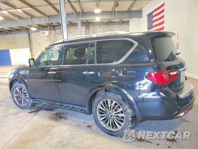 Drugie zdjęcie samochodu z przodu: 2018 INFINITI QX80 BASE VIN:JN8AZ2NF7J9660122 - miniatura