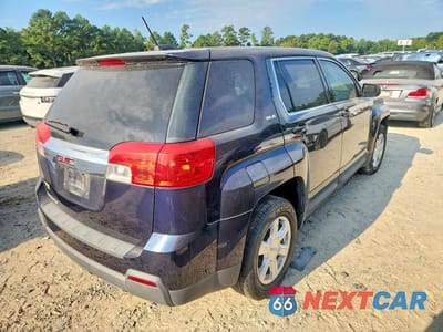 Trzecie zdjęcie samochodu z tyłu: 2015 GMC TERRAIN SLE VIN:2GKALMEK4F6123141 - miniatura