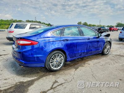Trzecie zdjęcie samochodu z tyłu: 2015 FORD FUSION SE VIN:3FA6P0HD3FR275681 - miniatura
