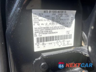 Zdjęcie 10 z 10 samochodu: 2011 FORD F250 SUPER DUTY VIN:1FT7W2BTXBEB24234 - miniatura