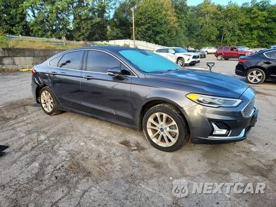 Czwarte zdjęcie samochodu z boku: 2019 FORD FUSION TITANIUM VIN:3FA6P0SUK5R157621 - miniatura