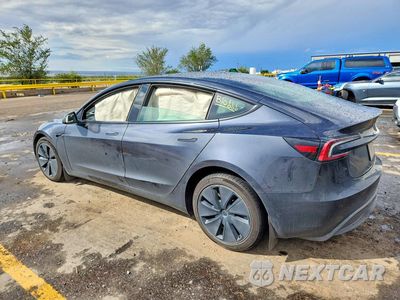 Drugie zdjęcie samochodu z przodu: 2024 TESLA MODEL 3 VIN:5YJ3E1EB4RF836763 - miniatura