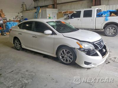 Czwarte zdjęcie samochodu z boku: 2014 NISSAN SENTRA SR VIN:3N1AB7APXEL636649 - miniatura