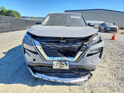 Piąte zdjęcie samochodu w środku: 2021 NISSAN ROGUE PLATINUM VIN:JN8AT3DC5MW105884 - miniatura