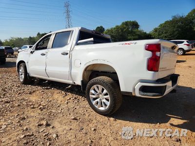 Drugie zdjęcie samochodu z przodu: 2022 CHEVROLET SILVERADO K1500 CUSTOM VIN:1GCPDBEK2NZ573901 - miniatura