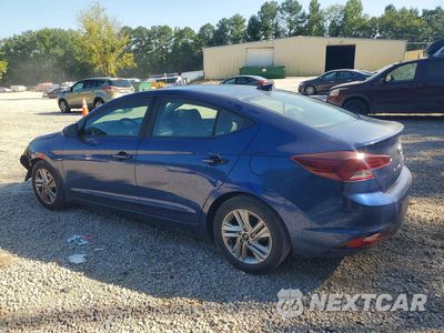 Drugie zdjęcie samochodu z przodu: 2019 HYUNDAI ELANTRA SEL VIN:5NPD84LFXKH496965 - miniatura