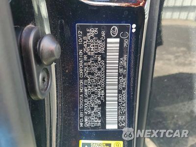 Zdjęcie 12 z 12 samochodu: 2013 LEXUS ES 350 VIN:JTHBK1GG5D2028249 - miniatura