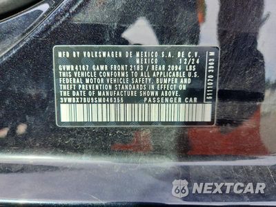 Zdjęcie 12 z 12 samochodu: 2025 VOLKSWAGEN JETTA SPORT VIN:3VWBX7BU9SM046355 - miniatura