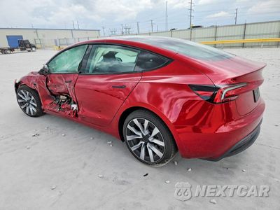 Drugie zdjęcie samochodu z przodu: 2024 TESLA MODEL 3 VIN:5YJ3E1EA7RF862202 - miniatura