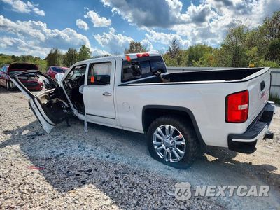 Drugie zdjęcie samochodu z przodu: 2015 GMC SIERRA K2500 DENALI VIN:1GT120E82FF102838 - miniatura