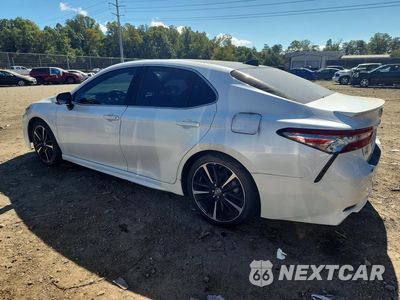 Drugie zdjęcie samochodu z przodu: 2019 TOYOTA CAMRY XSE VIN:4T1B61HK6KU810582 - miniatura