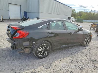 Trzecie zdjęcie samochodu z tyłu: 2018 HONDA CIVIC EX VIN:19XFC1E32JE001766 - miniatura