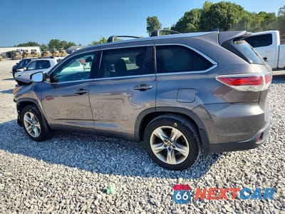 Drugie zdjęcie samochodu z przodu: 2016 TOYOTA HIGHLANDER LIMITED PLATINUM VIN:5TDDKRFH5GS300783 - miniatura