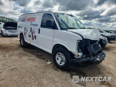 Czwarte zdjęcie samochodu z boku: 2015 CHEVROLET EXPRESS G2500 VAN VIN:1GCWGFFF8F1106252 - miniatura