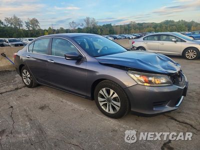 Czwarte zdjęcie samochodu z boku: 2014 HONDA ACCORD LX VIN:1HGCR2F35EA040464 - miniatura