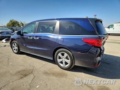 Drugie zdjęcie samochodu z przodu: 2018 HONDA ODYSSEY EXL VIN:5FNRL6H79JB065547 - miniatura