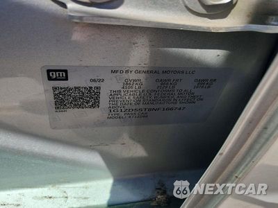 Zdjęcie 12 z 12 samochodu: 2022 CHEVROLET MALIBU LT VIN:1G1ZD5ST8NF166747 - miniatura