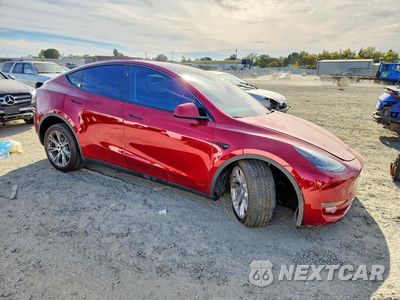 Czwarte zdjęcie samochodu z boku: 2024 TESLA MODEL Y VIN:7SAYGDEE8RF078733 - miniatura