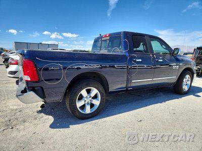 Trzecie zdjęcie samochodu z tyłu: 2015 RAM 1500 SLT VIN:1C6RR6GGXFS646475 - miniatura