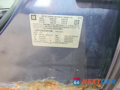 Zdjęcie 13 z 13 samochodu: 2014 CHEVROLET EQUINOX LS VIN:2GNFLEEK7E6251208 - miniatura