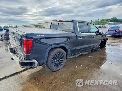 Trzecie zdjęcie samochodu z tyłu: 2022 GMC SIERRA K1500 SLT VIN:1GTUUDED7NZ624065 - miniatura