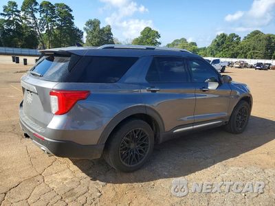 Trzecie zdjęcie samochodu z tyłu: 2023 FORD EXPLORER LIMITED VIN:1FMSK7FH8PGA54801 - miniatura