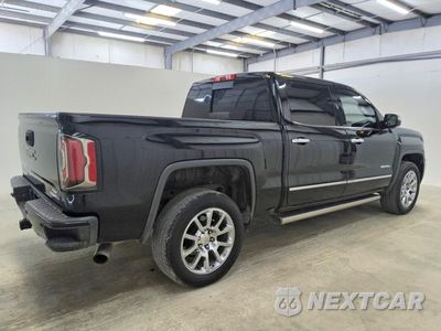 Trzecie zdjęcie samochodu z tyłu: 2018 GMC SIERRA C1500 DENALI VIN:3GTP1PEC0JG230061 - miniatura