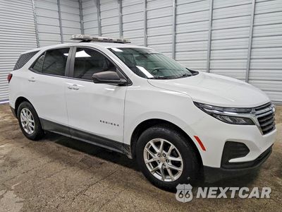 Czwarte zdjęcie samochodu z boku: 2024 CHEVROLET EQUINOX LS VIN:3GNAX5EG7RL364250 - miniatura