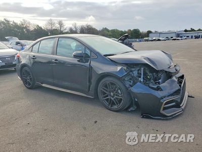 Czwarte zdjęcie samochodu z boku: 2022 TOYOTA COROLLA SE APEX VIN:5YFS4MCE3NP115023 - miniatura