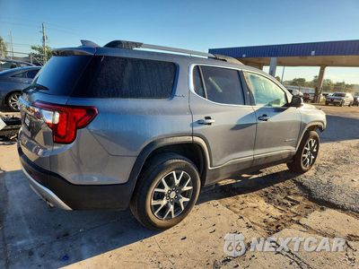 Trzecie zdjęcie samochodu z tyłu: 2021 GMC ACADIA SLE VIN:1GKKNKLA9MZ193605 - miniatura