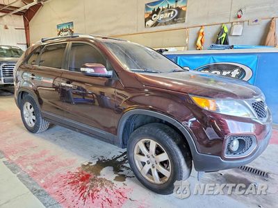 Czwarte zdjęcie samochodu z boku: 2012 KIA SORENTO LX VIN:5XYKT4A60CG222465 - miniatura